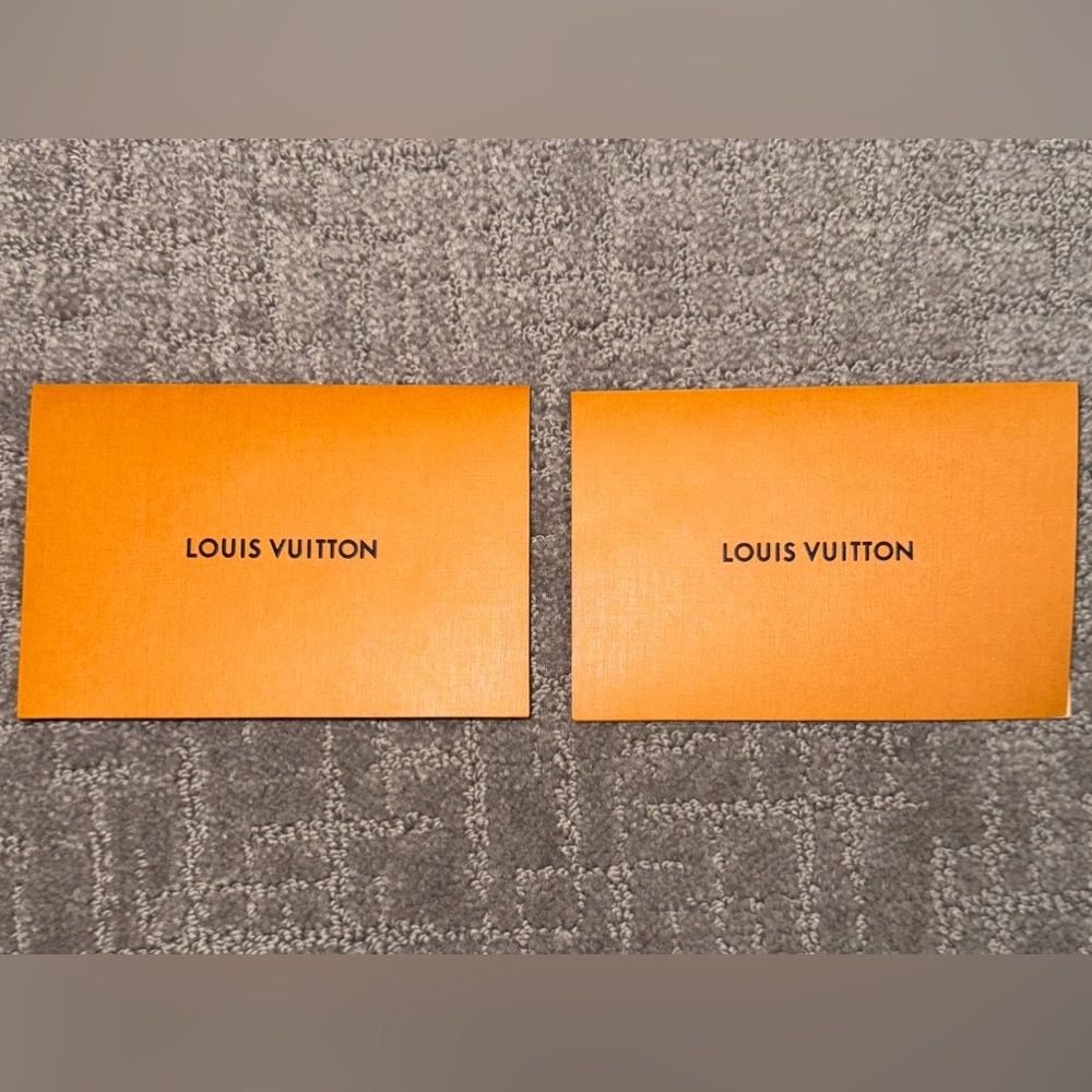 Louis Vuitton Receipt Holder Set
